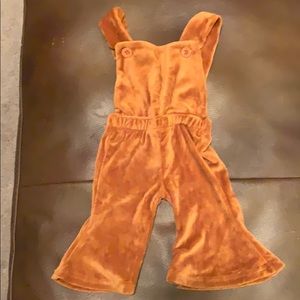 Super soft bell bottom overalls!!